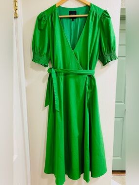 alex midi dress in emerald green Emerald Bridesmaid Dress Chiffon Size XL